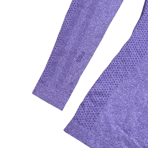 FIGS Salta Seamless Under Scrub Underscrub Purple L/S T Shirt Womens Small - Picture 5 of 8